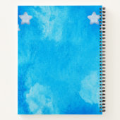 Red heart angel black wings ノートブック (裏面)