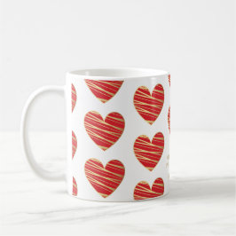 Red Heart Best Friends All Occasion  コーヒーマグカップ