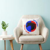 Red Heart Blue Mind Decorative Throw Pillow クッション (椅子)