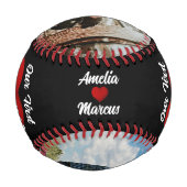 Red Heart Our First Christmas Together 2 Photo  野球ボール (裏面)