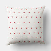 red heart throw pillow クッション (裏面)