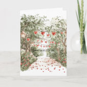 Red Hearts Love is in the air カード (正面)