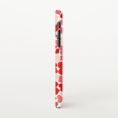 Red Hearts Mousepad iPhoneケース (左側)
