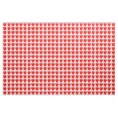 Red Hearts Pattern ファブリック (ファットクウォーター)