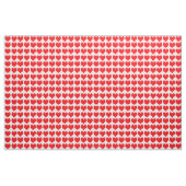 Red Hearts Pattern ファブリック (ファットクウォーター)