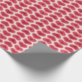 Red Hearts Pattern – Christmas & Valentine’s Day D ラッピングペーパー (角)