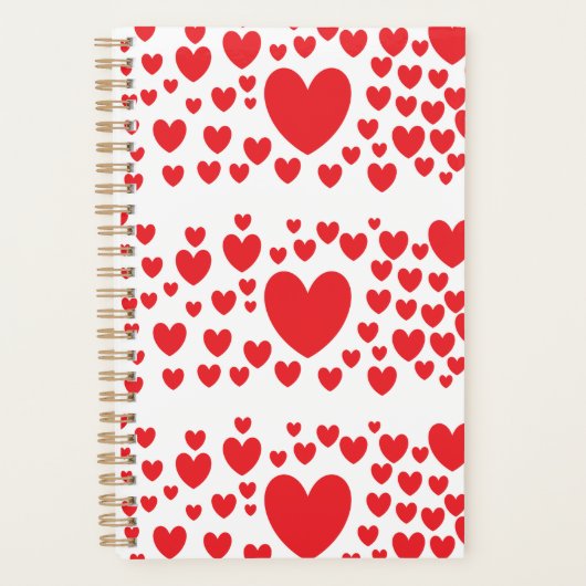 Red Hearts Planner  プランナー手帳 (正面)
