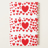 Red Hearts Planner  プランナー手帳 (裏面)