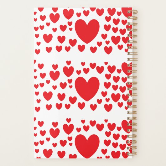 Red Hearts Planner  プランナー手帳 (裏面)