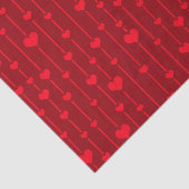 Red Hearts popular pattern, 薄葉紙 (詳細)