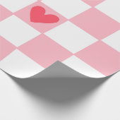 Red Hearts Wrapping Paper ラッピングペーパー (角)