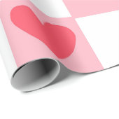 Red Hearts Wrapping Paper ラッピングペーパー (ロールコーナー)