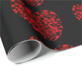 Red Hearts Wrapping Paper ラッピングペーパー (ロールコーナー)