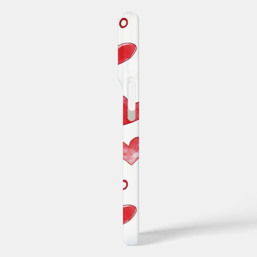 Red Hearts XOXO Love Case-Mate iPhoneケース (裏面 / 左)