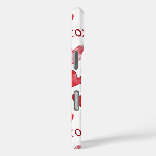 Red Hearts XOXO Love Case-Mate iPhoneケース (裏面 / 右)