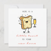 Red Here is a little toast to your new home シーズンカード (正面)