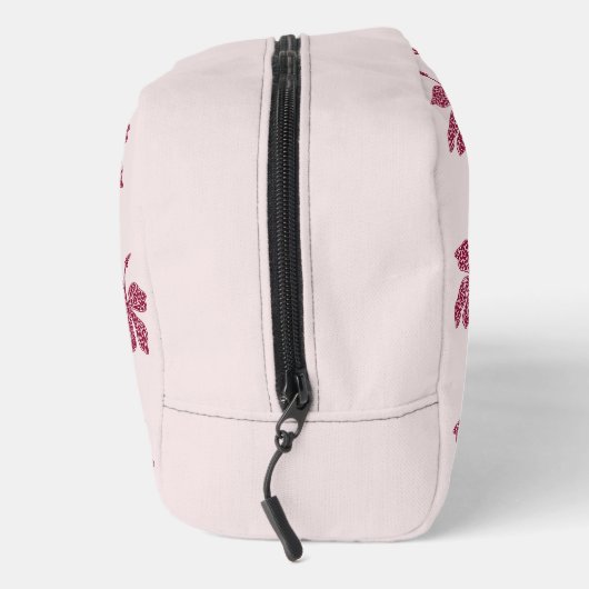 Red Hibiscus Floral Pattern  ドップキット (右)