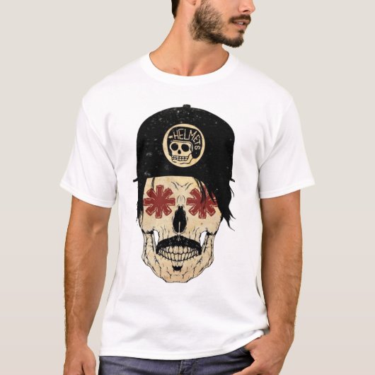 Red Hot Chili Peppers – Anthony Kiedis Skull Tシャツ (正面)
