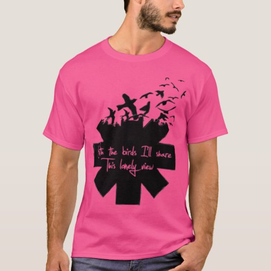 Red Hot Chili Peppers – Scar Tissue Lyric Tee: "Wi Tシャツ (正面)