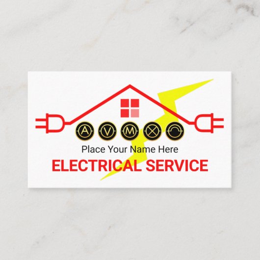 Red Hot Electrical Circuit Rooftop 名刺 (正面)