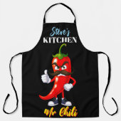 Red Hot Mr Chili  エプロン (正面)