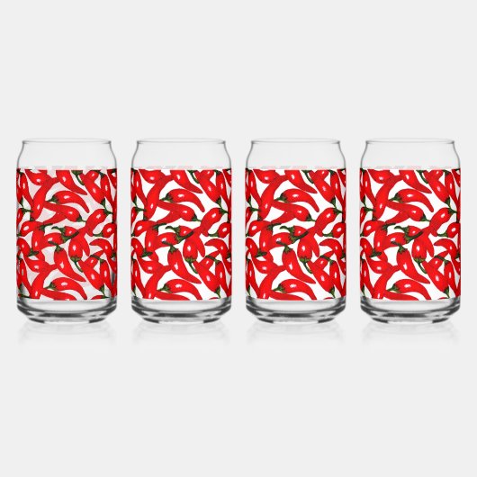 Red Hot Peppers Spicy  ガラス缶 (裏面)