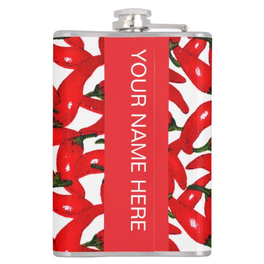 Red Hot Peppers Spicy  フラスク (裏面)