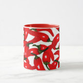 Red Hot Peppers Spicy  マグカップ (中央)