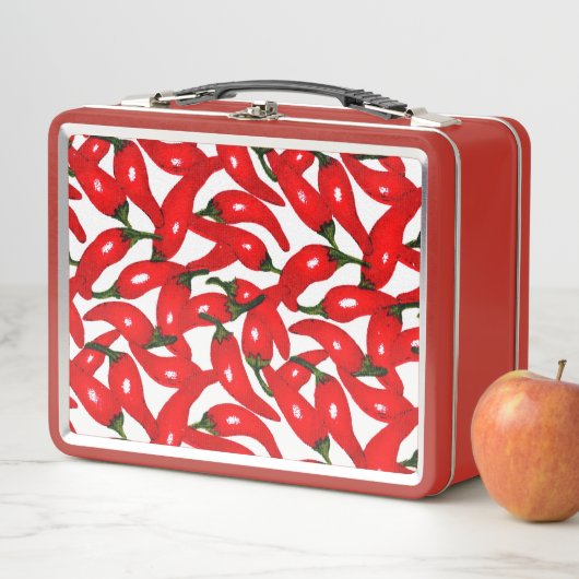 Red Hot Peppers Spicy  メタルランチボックス (インサイチュ)
