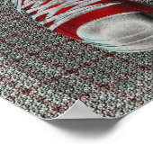 Red Hot Sneakers Poster ポスター (角)