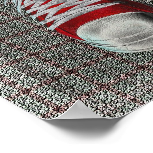 Red Hot Sneakers Poster ポスター (角)