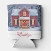 Red House Snow Can Sleeve 缶クーラー (裏面)