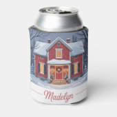 Red House Snow Can Sleeve 缶クーラー (缶裏面)