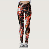 Red Impact Burst Leggings レギンス (正面)