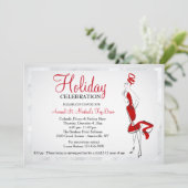 Red Invitation女性 招待状 (スタンド正面)