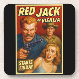 「RED JACK OF VISALIA」コースター、#1 OF 6. コースター