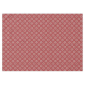 Red Jacquard Christimas Tablecloth テーブルクロス (正面(横))