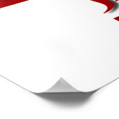 RED James Dooreのポスターホワイト背景 ポスター (角)