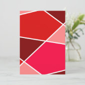 Red JanaiCreates Color Collection Invitation 招待状 (スタンド正面)