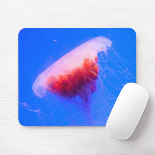 Red Jellyfish マウスパッド (マウス)