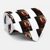 Red.jpg女性 ネクタイ (ロール)