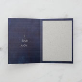 Red Kanji Love Washi Heart カード (内部)