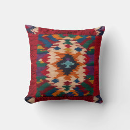 Red Kilim Pillows：ペルシャ絨毯のTouchを追加 クッション