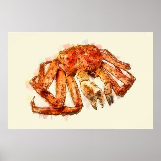 RED KING CRAB ポスター