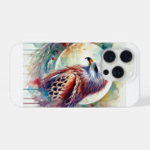 Red Kite 211024AREF128 - Watercolor iPhoneケース (裏面横)