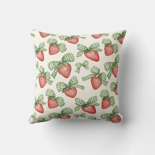 Red Ladybugs   クッション (裏面)