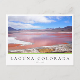 Red Lake, Laguna Coloradaボリビア ポストカード