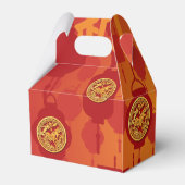 Red Lanterns Chinese Horse New Year GFB Favor Box フェイバーボックス (裏面サイド)