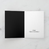 Red Lanterns, Chinese New Year Greeting カード (内部)