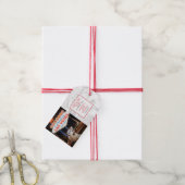 Red Las Vegasの結婚写真 ギフトタグ (より糸付き)